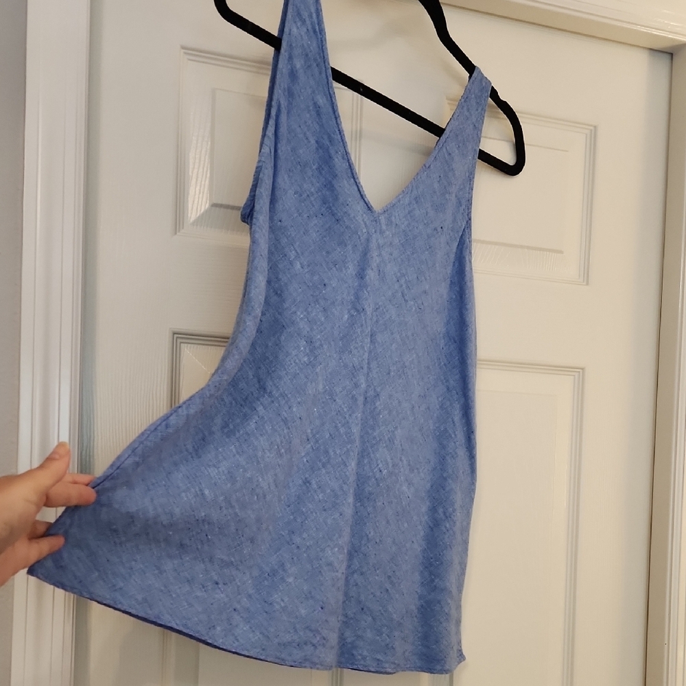 Lilly Pulitzer Florin 100% Linen Sleeveless Top - Picture 5 of 9
